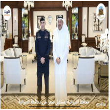 محافظ الفروانية يستقبل مدير أمن محافظة الفروانية